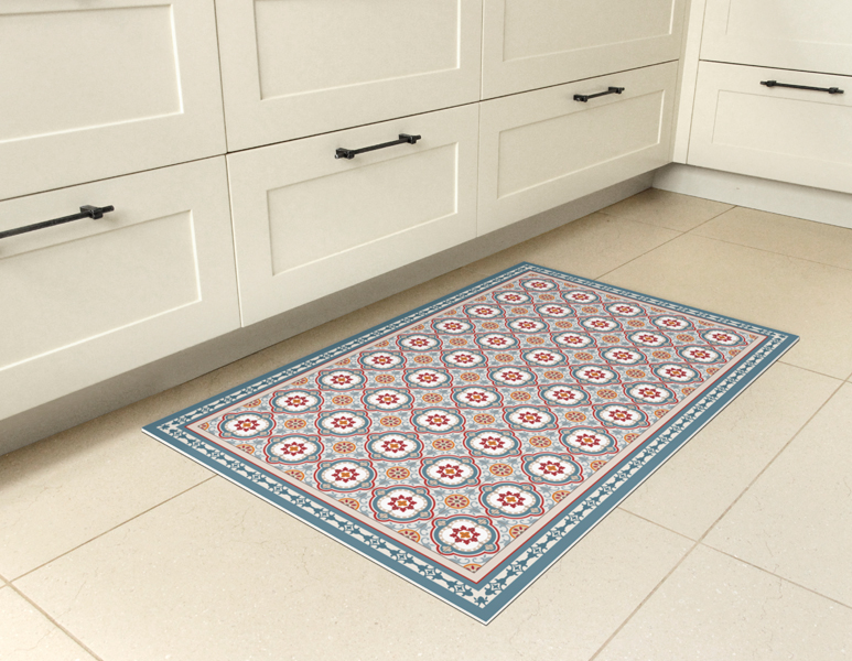 Isabella Vinyl Floor Mat - Artmat Home Decor | Custom Design Pvc and ...